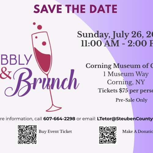 Bubbly & Brunch Sunday July 26, 2026 11am-2pm $75/person
