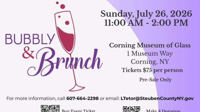 Bubbly & Brunch Sunday July 26, 2026 11am-2pm $75/person